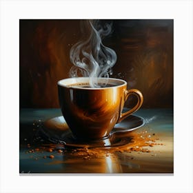 Coffee Cup Canvas Print