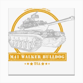 M41 Walker Bulldog Canvas Print