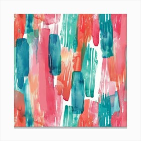 Abstract Watercolor Painting 38 Canvas Print