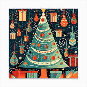 Christmas Tree 20 Canvas Print