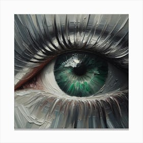 The Green Eye Canvas Print