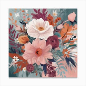 Bouquet Of Flowers 4 Canvas Print