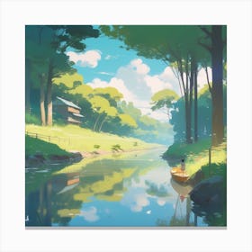 Kawaii 5 Canvas Print