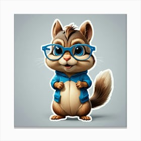 Chipmunk Canvas Print