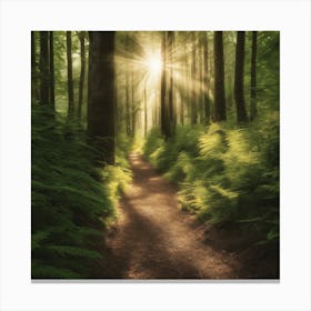 Forest Path 15 Canvas Print