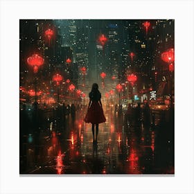 Chinese Lanterns Canvas Print