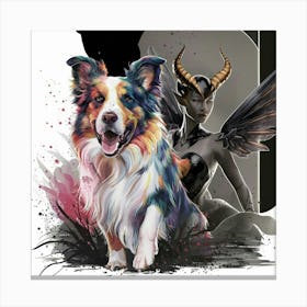 Angels And Demons Canvas Print