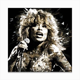 Tina Turner Tribute 2023 - Tina Turner Genre Canvas Print