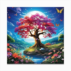 Tree Of Life 7 Canvas Print