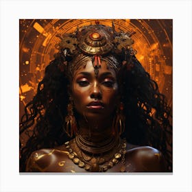 Egyptian Woman Canvas Print