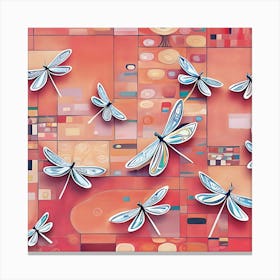 Dragonflies 2 Canvas Print