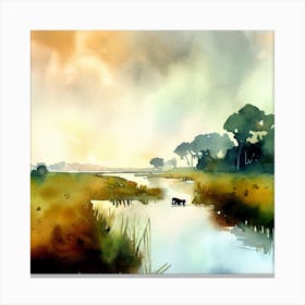 Okavango Delta Canvas Print