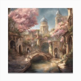 Cherry Blossoms Canvas Print