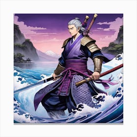 Samurai Warrior Canvas Print