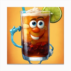 Iced Tea Canvas Print