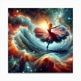 dancer in the heavens Canvas Print