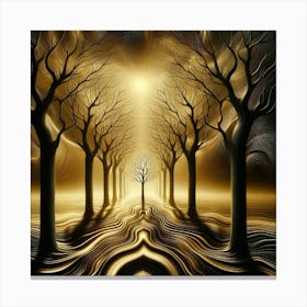 Forest Of Trees 8 Canvas Print