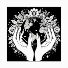 Mother Earth Lover wall art Canvas Print