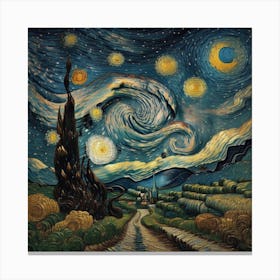 Starry Night Canvas Print