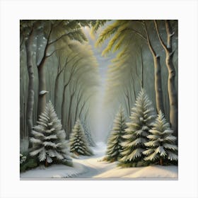 Winter'S Day Canvas Print