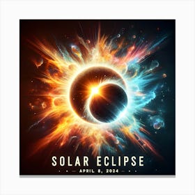 Solar Eclipse 1 Canvas Print