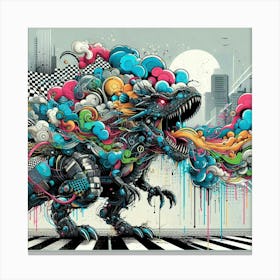 Godzilla Canvas Print Canvas Print