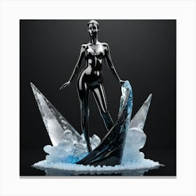 Ice Sculpture 3 Canvas Print