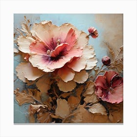 Hollyhock 6 Canvas Print