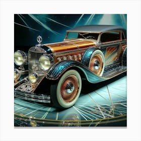 Antique Car Canvas Print