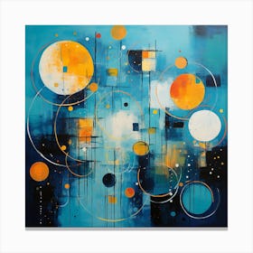 Abstract Circles Canvas Print