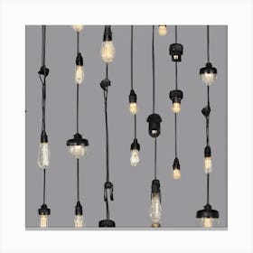 Light Bulbs Canvas Print