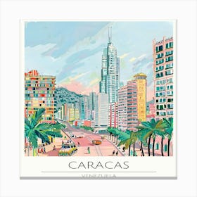 Caracas Canvas Print