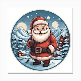 Santa Claus 36 Canvas Print