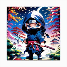 Ninja Canvas Print