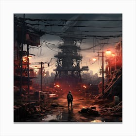 The Point Of No Return Canvas Print