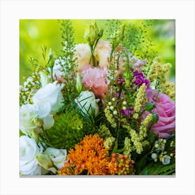 Natural flowers Canvas Print
