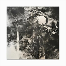 Dark Moon Canvas Print