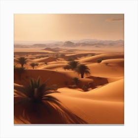 Desert - Desert Stock Videos & Royalty-Free Footage 3 Canvas Print