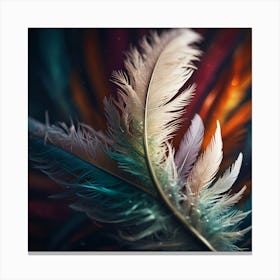 Feathers Canvas Print