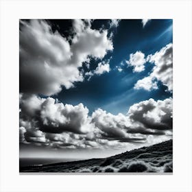 Cloudy Sky 17 Canvas Print