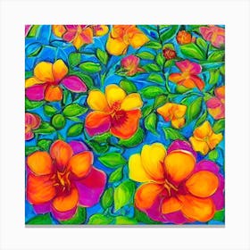 Hibiscus Canvas Print