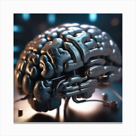 Artificial Brain 56 Canvas Print