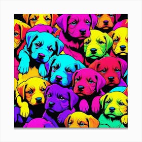 Labrador Puppies 1 Canvas Print