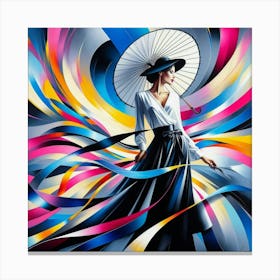 Sophisticated woman 3 Canvas Print