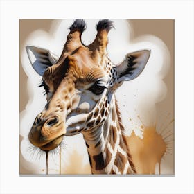 Giraffe Canvas Print