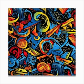 Doodles 1 Canvas Print