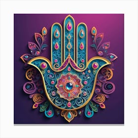 Hamsa 2 Canvas Print