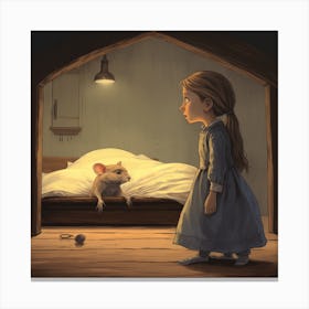 Little Mouse 1 Canvas Print