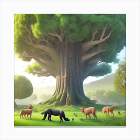 Tree Of Life 119 Canvas Print