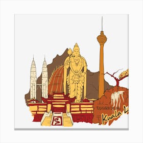 Kuala Lumpur Canvas Print